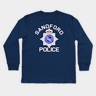 Sandford Police Kids Long Sleeve T-Shirt